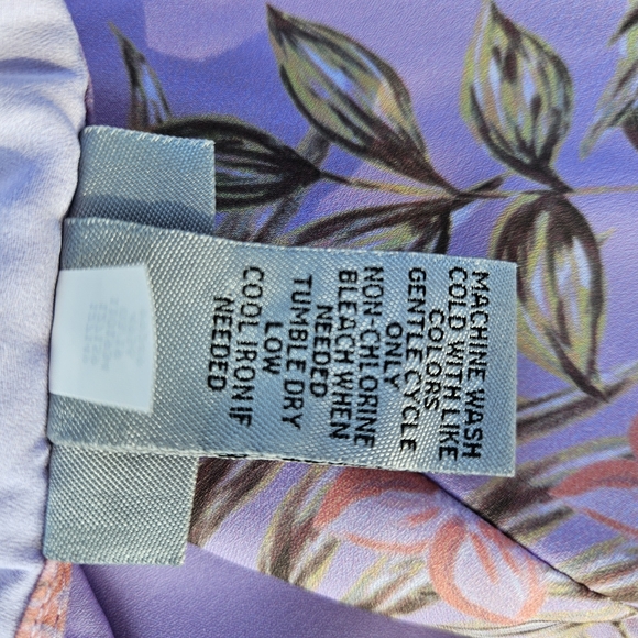 Cathrines Lavender Floral Kimono - Picture 10 of 12